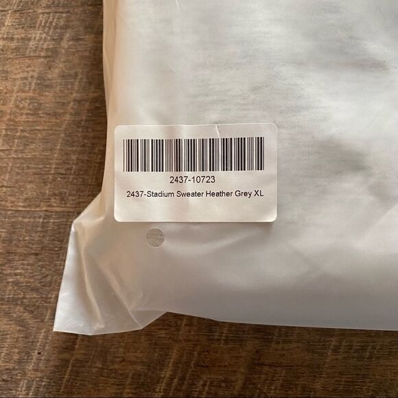 Namastetics Hoodie Athleisure NEW Activewear Pullover Lounge XL Grey Crop - Picture 10 of 15